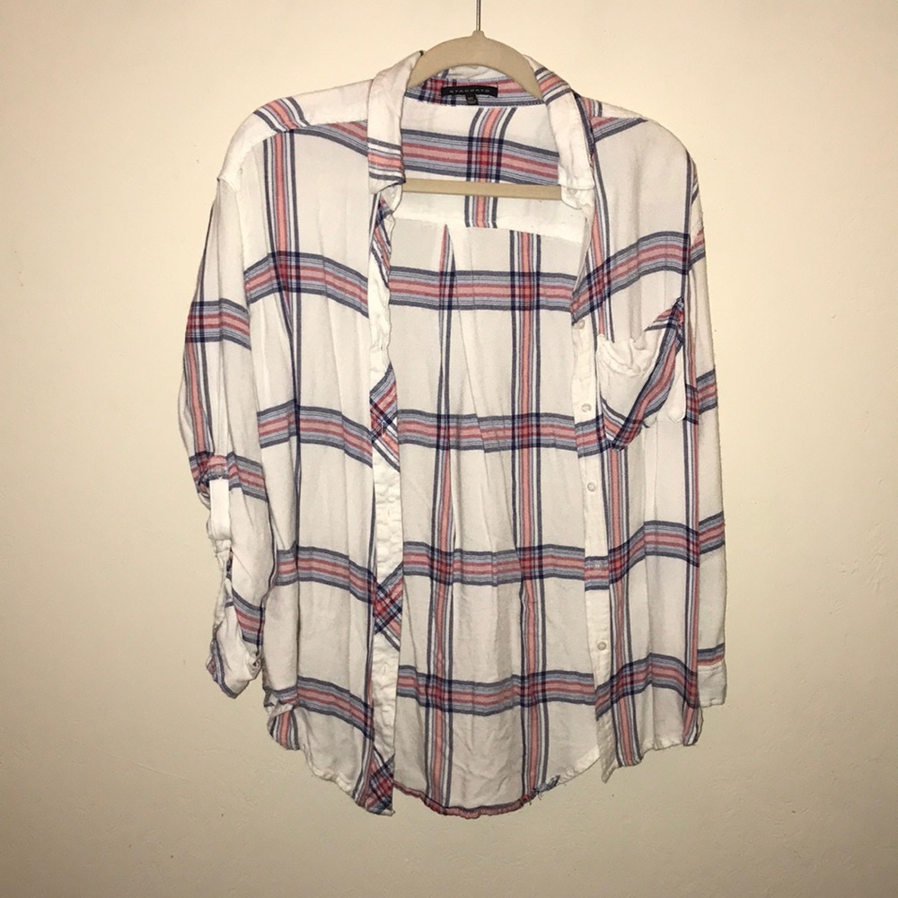 Plaid Button Down